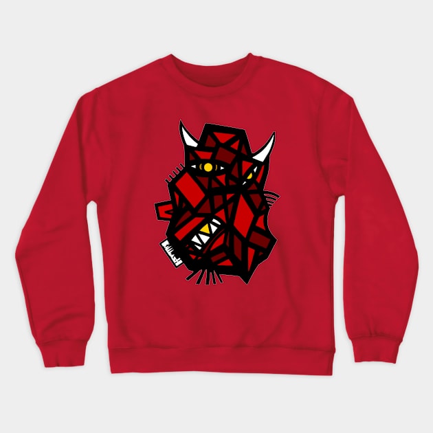 Devilish Crewneck Sweatshirt by Killbash